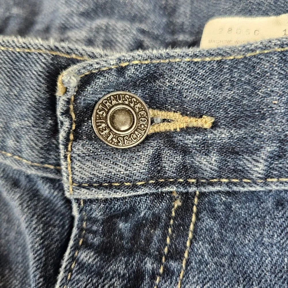 Vintage Levis 505 Jeans Mens 38x31* Regular Straight Distressed Grunge Skater